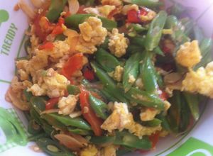 Foto resep Tumis Buncis Telur Simple