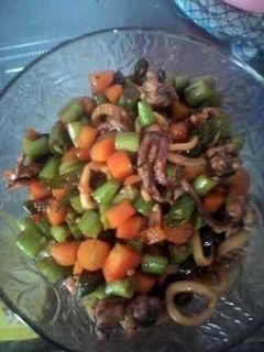 Foto resep Tumis Cumi Sayuran