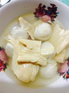 Foto resep sup baso ikan