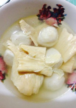 Foto resep sup baso ikan