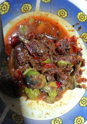 Foto resep Variasi sambal Goreng Pete Teri bergoyang rasa nikmat