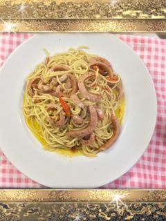 Foto resep Spagetti(pasta) peperoncino ala AZ