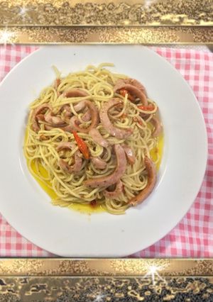 Foto resep Spagetti(pasta) peperoncino ala AZ