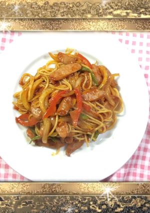 Foto resep SPAGETTI NAPOLITAN ala AZ