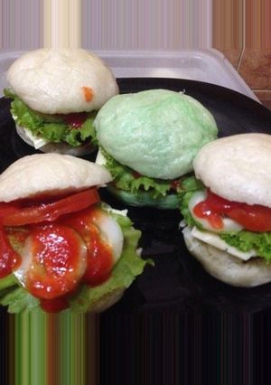 Foto resep PoGeur ( Bakpou Burgeur ) ala Bourdon