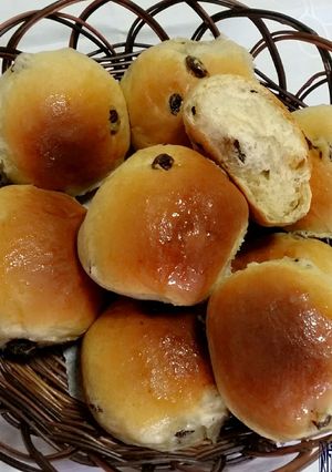 Foto resep Raisin Bun(Tanpa Ulenan)