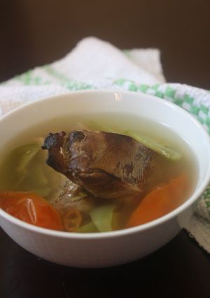 Foto resep Ikan Asap Kuah Asam-asam 