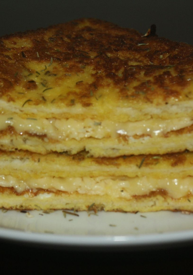 Foto resep Roti Lapis Panggang Keju Meleleh