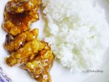 ayam tepung saus teriyaki