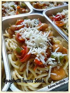 Foto resep Spaghetti Tumis Sosis