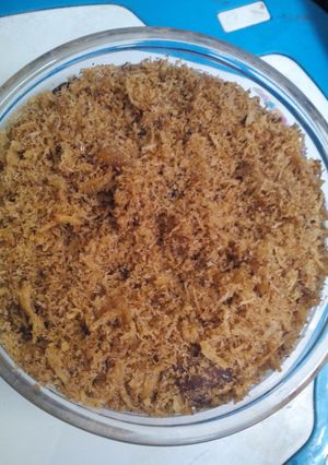 Foto resep Serundeng Kelam (Kelapa Ayam)