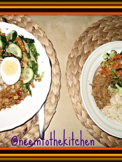 Foto resep Nasi Urap Sambal Ikan