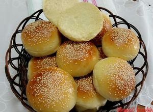 Foto resep Roti Burger.