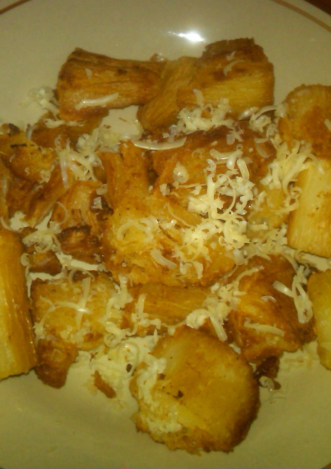 Foto resep Singkong Goreng Keju