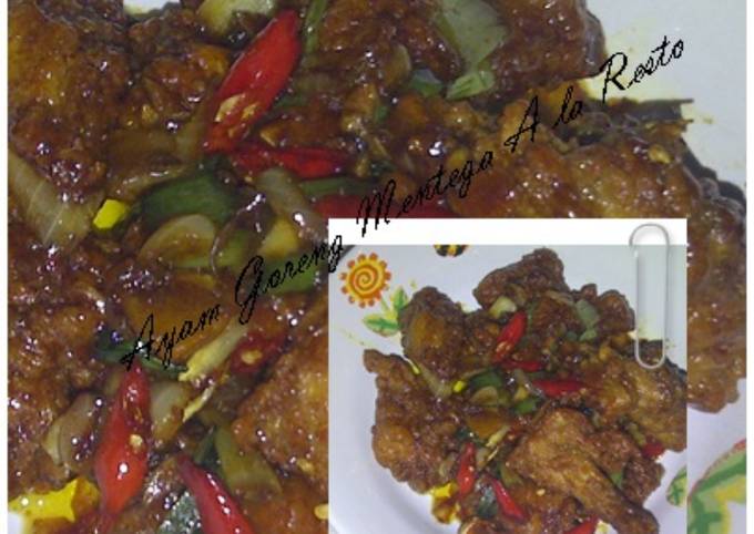 Ayam Goreng Mentega Rumahan A la Resto