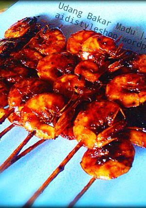 Foto resep Udang Bakar Madu ala Mang Engking