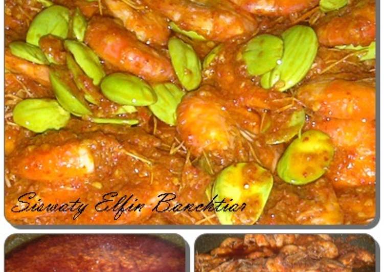 Resep Sambal Goreng Udang Pete, Bikin Ngiler