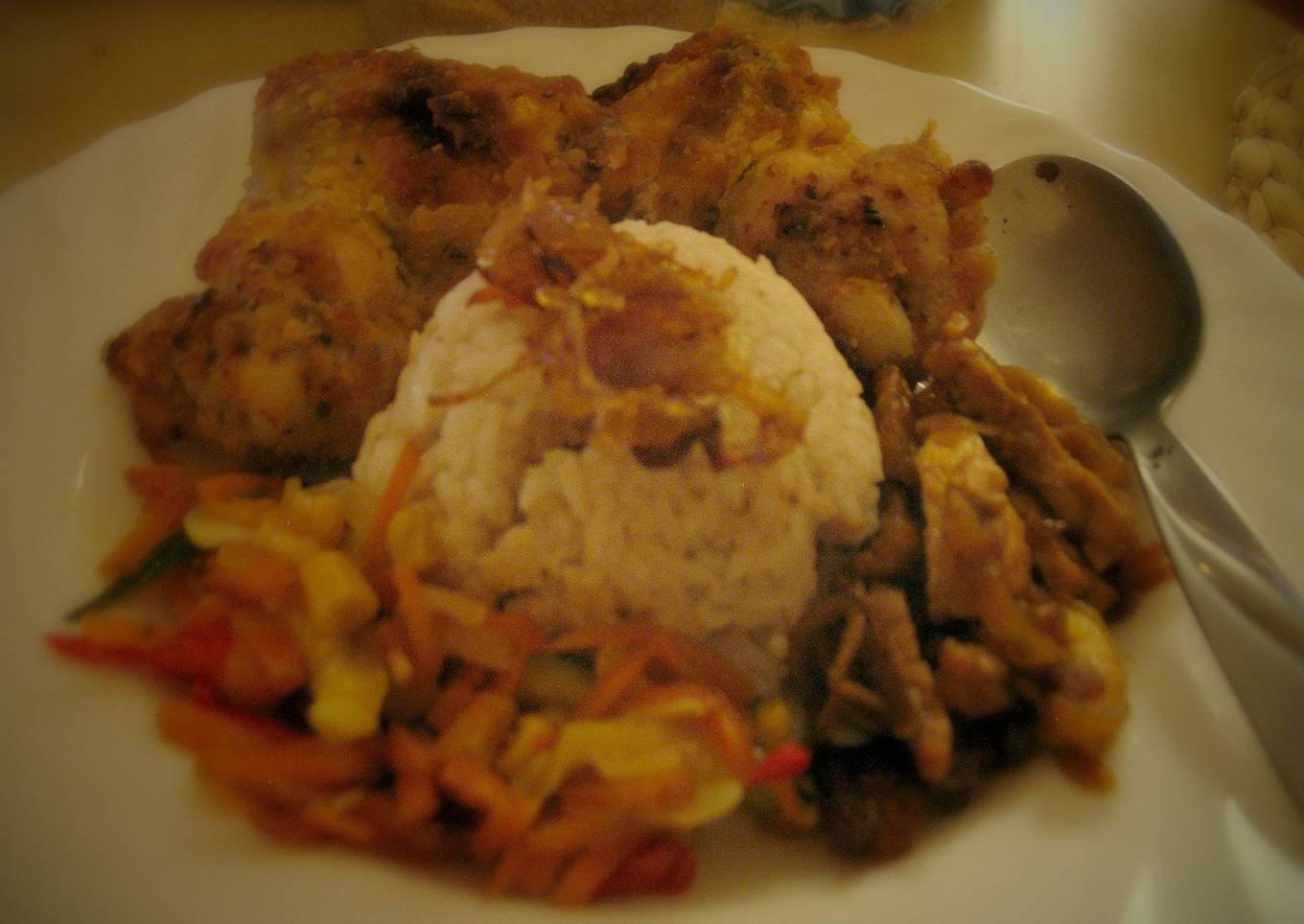 Nasi Bancaan Sederhana