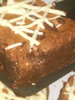 Foto resep Triple Chocolate Brownie.