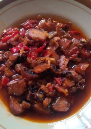 Foto resep Ikan Asin Masak Asam
