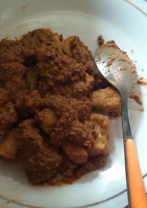 Foto resep Tahu bumbu kacang jawatimuran