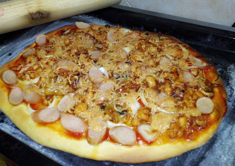 Resep Mama pizza yang Lezat