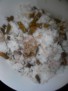 Foto resep nasi urap kukus