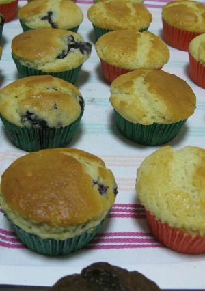 Foto resep Blueberry muffins