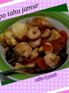 Foto resep Sapo tahu jamur