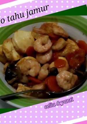 Foto resep Sapo tahu jamur