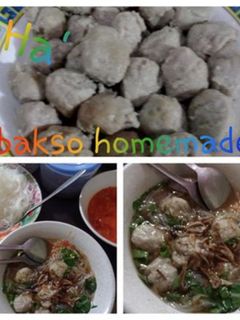 Foto resep bakso sapi