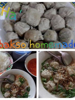 Foto resep bakso sapi