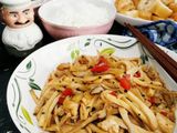 Tumis Jamur Aprikot Lada Hitam