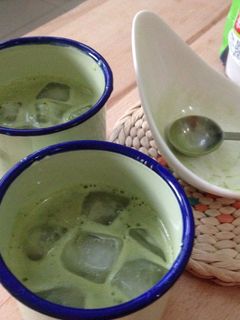 Foto resep Iced Soya Green Tea 