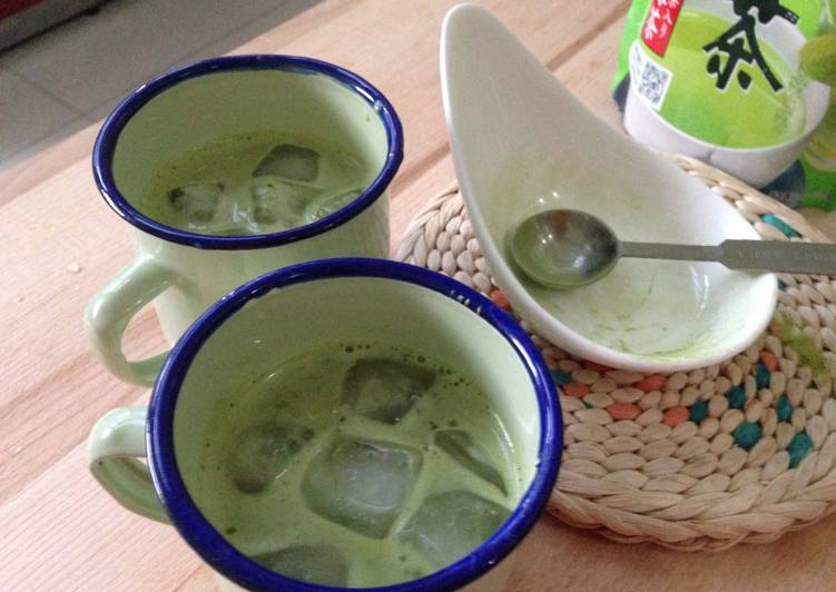 Iced Soya Green Tea