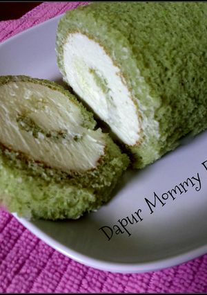 Foto resep Green Tea Swiss Roll
