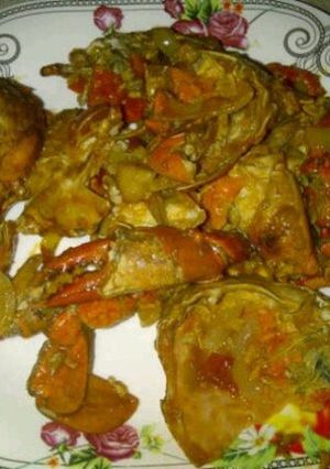 Foto resep kepiting saos padang warten (warung tenda)