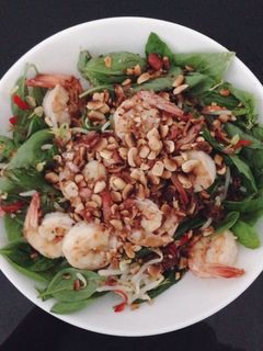 Foto resep Salad Udang Thailand 