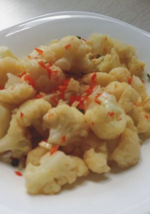 Foto resep Tumis Kembang Kol Asam Pedas
