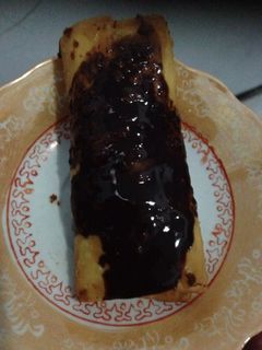 Foto resep Lumpia duren saos coklat