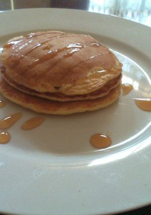 Foto resep pancake yg fluffy banget