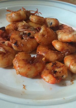 Foto resep Udang Panggang Pedas Manis