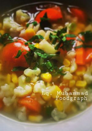 Foto resep Sop Jagung Manis