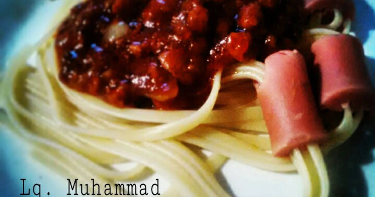  Resep  Sausaghetti Bolognese  oleh Lq Muhammad Caffee Cookpad