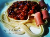 Sausaghetti Bolognese