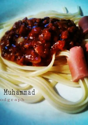 Foto resep Sausaghetti Bolognese
