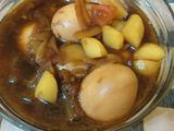 semur telur dan kentang