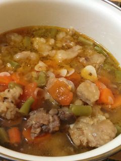 Foto resep asem-asem daging dan sayuran