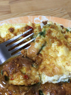 Foto resep Telur Tahu Siram Bumbu Pecel