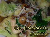 kembang kol cah zaitun